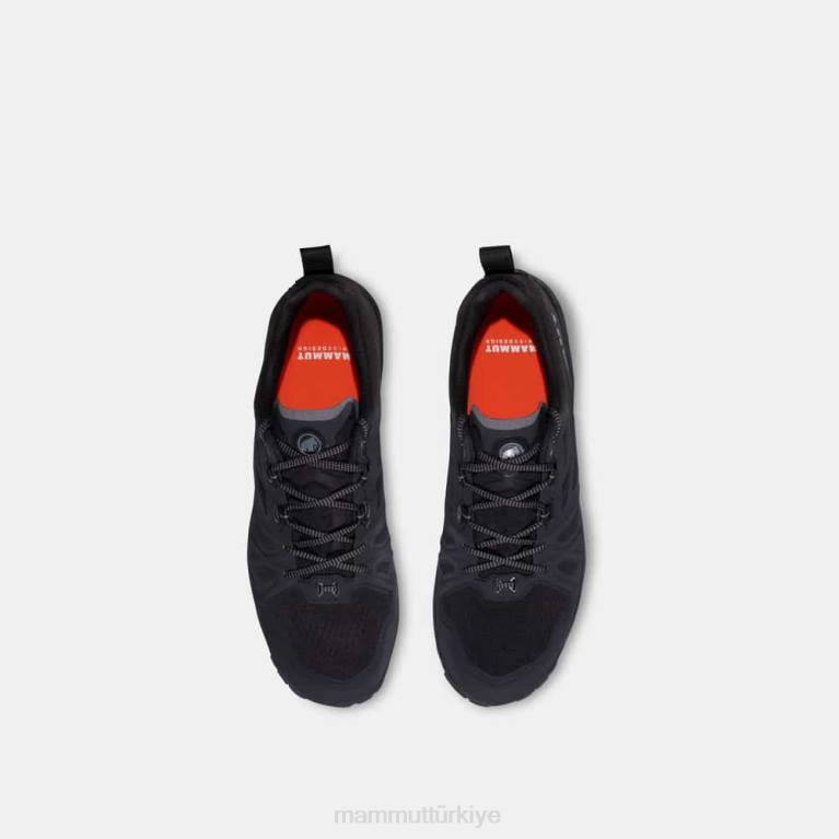 Mammut düşük ayakkabı siyah-titanyum erkekler LV8J377