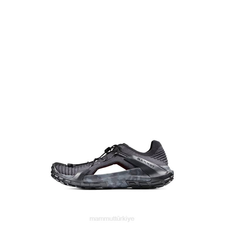 Mammut hueco ii düşük hava ayakkabı koyu çelik-siyah erkekler LV8J1216