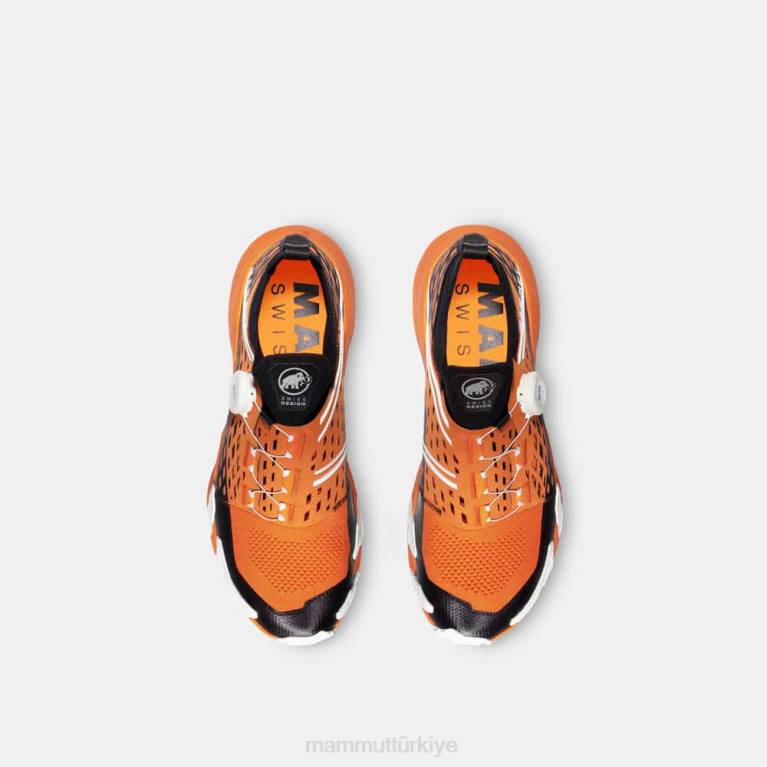 Mammut aenergy tr boa mid ayakkabı koyu mandalina-beyaz erkekler LV8J1207