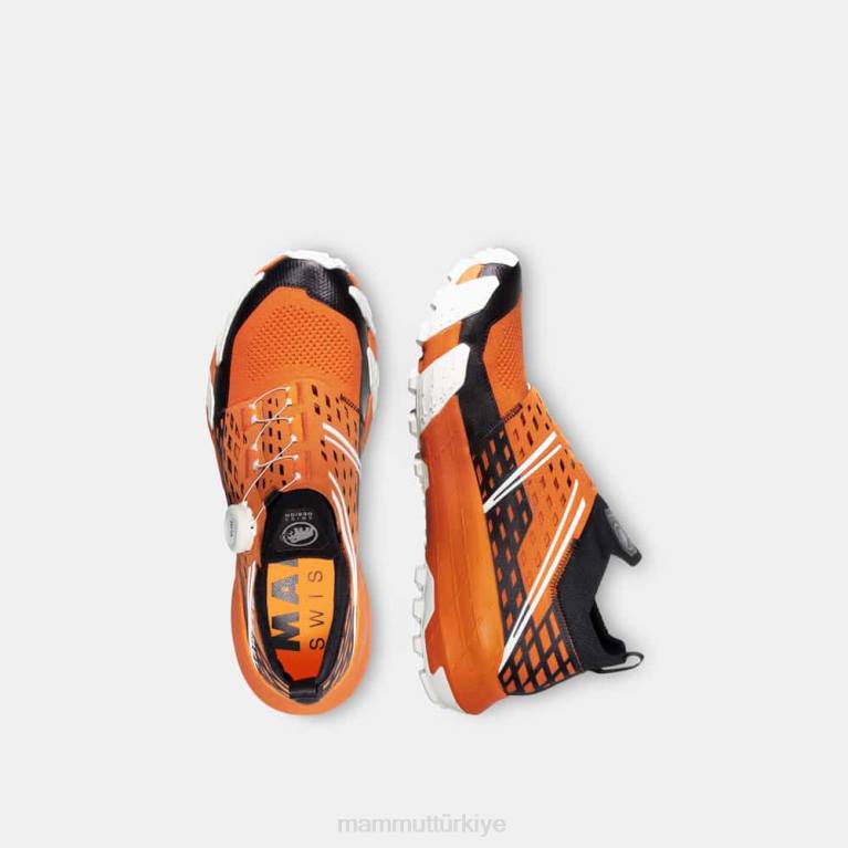 Mammut aenergy tr boa mid ayakkabı koyu mandalina-beyaz erkekler LV8J1207