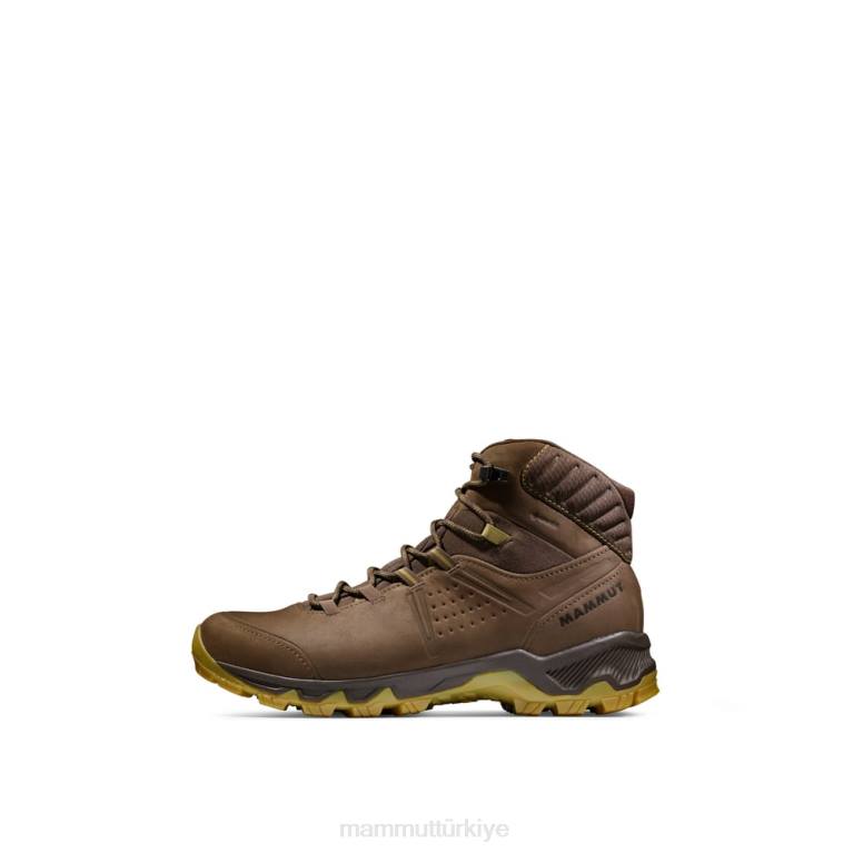 Mammut cıva iv orta gtx ayakkabı boz kehribar yeşili erkekler LV8J1257