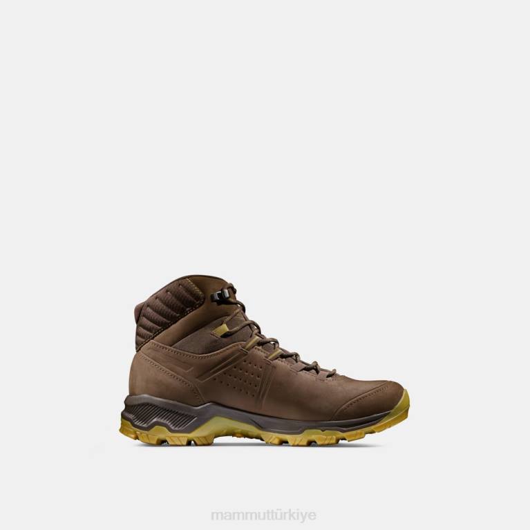 Mammut cıva iv orta gtx ayakkabı boz kehribar yeşili erkekler LV8J1257
