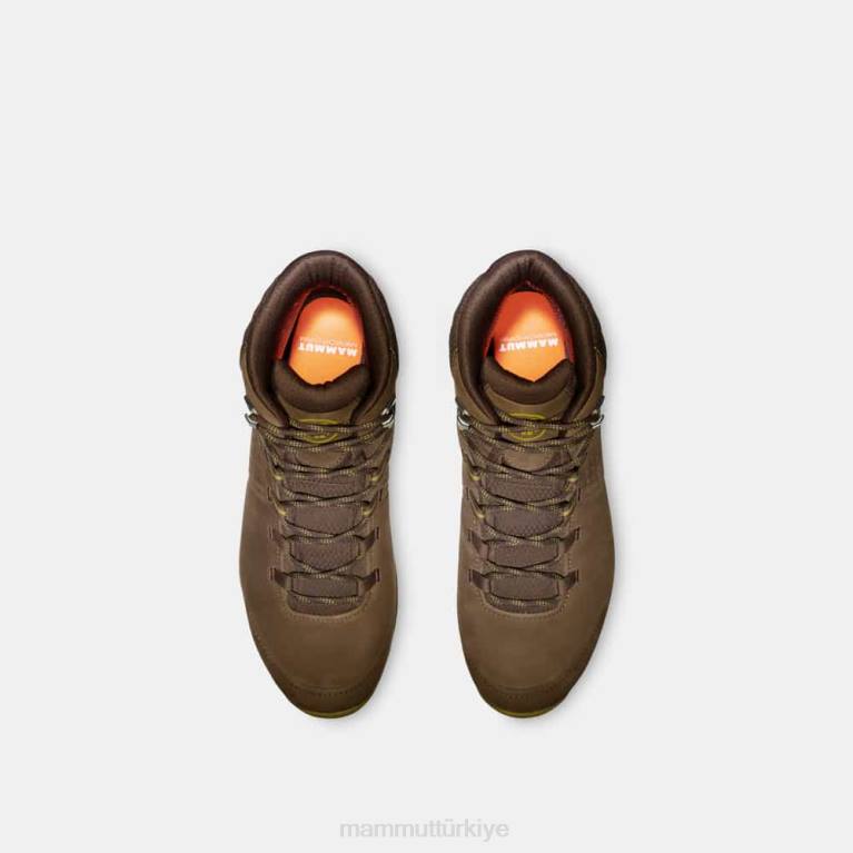 Mammut cıva iv orta gtx ayakkabı boz kehribar yeşili erkekler LV8J1257