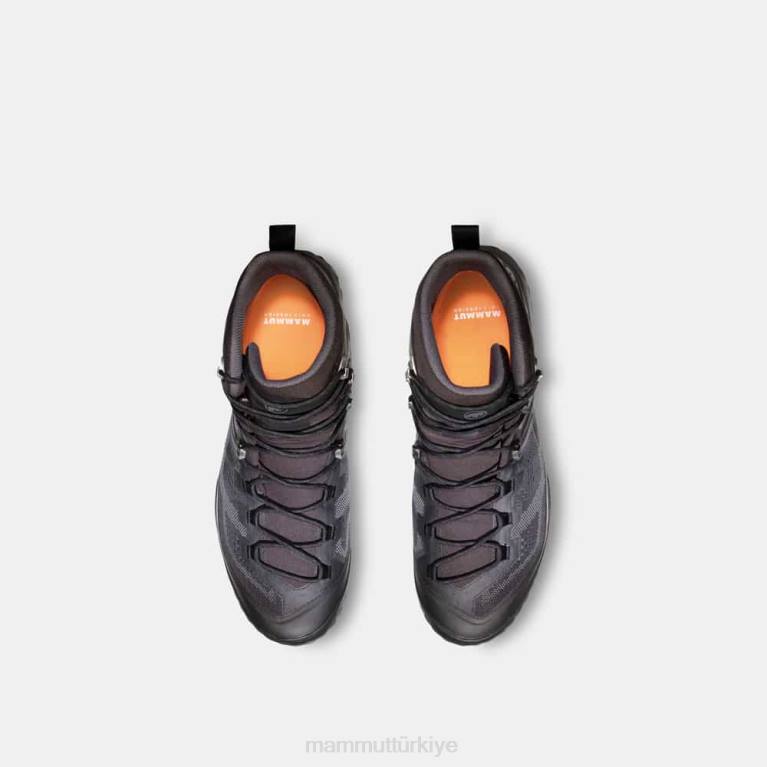 Mammut ducan yüksek gtx ayakkabı siyah erkekler LV8J319