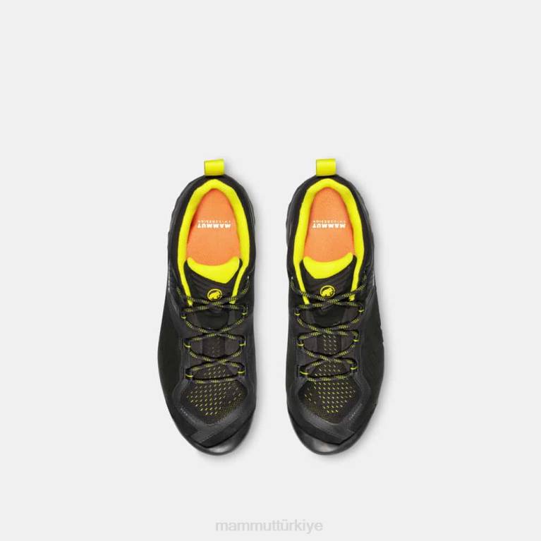 Mammut sapuen düşük gtx ayakkabı siyah-koyu yanan erkekler LV8J1229