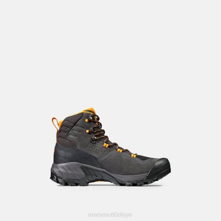 Mammut sapuen yüksek gtx ayakkabı siyah-koyu parlak erkekler LV8J1204