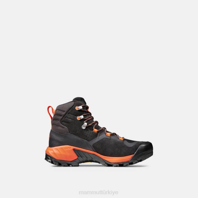 Mammut sapuen yüksek gtx ayakkabı siyah-sıcak kırmızı erkekler LV8J1206