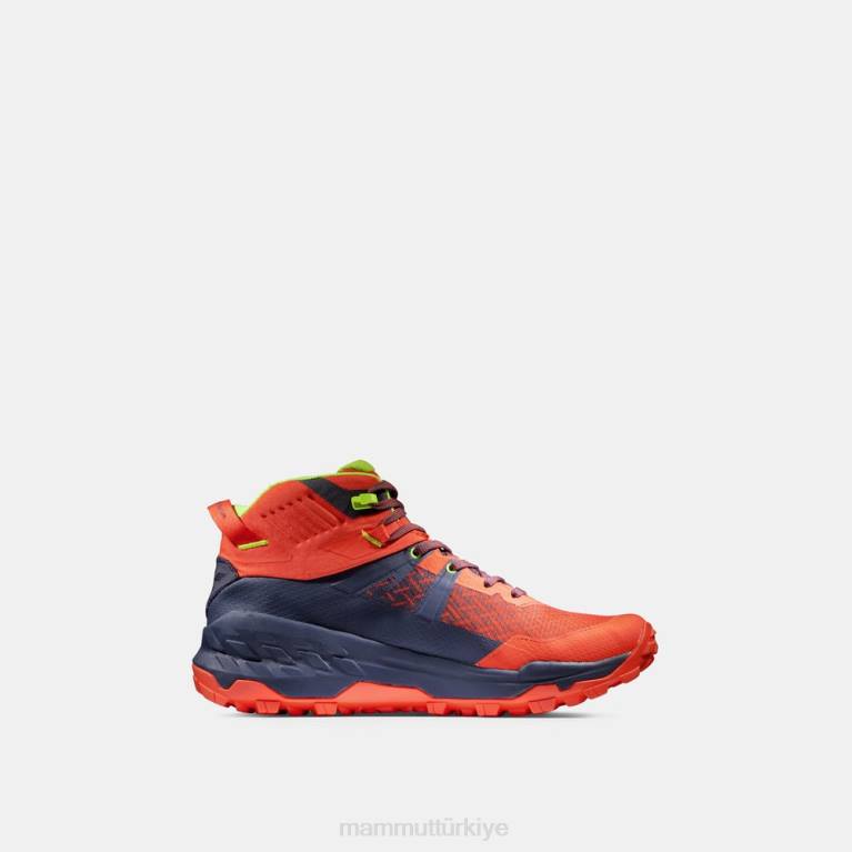 Mammut sertig ii mid gtx ayakkabı sıcak kızıl deniz erkekler LV8J1228