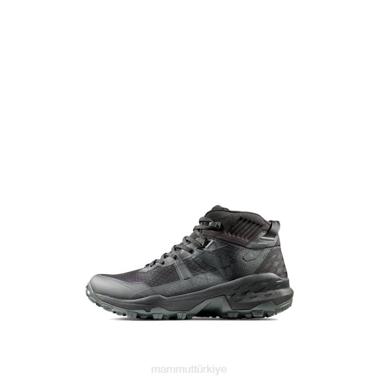 Mammut sertig ii mid gtx ayakkabı siyah erkekler LV8J1226