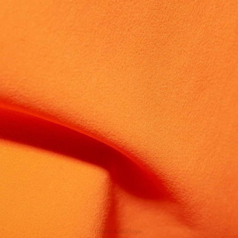 Mammut Nihai rahatlık yani kapüşonlu ceket Giyim koyu mandalina erkekler LV8J728