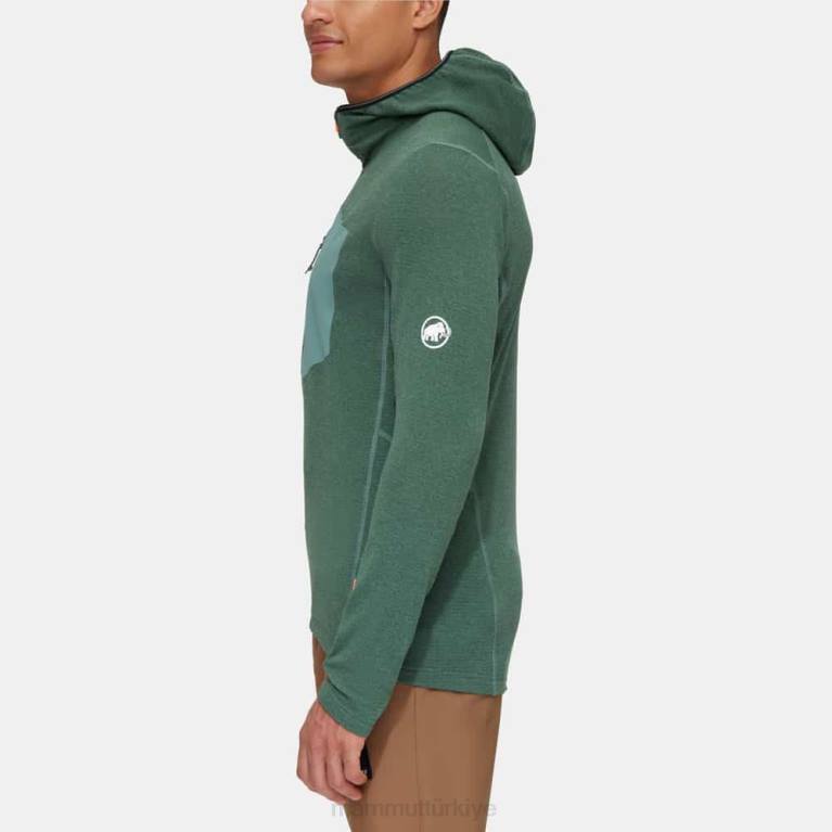 Mammut aenergy hafif ml kapüşonlu ceket Giyim koyu yeşim erkekler LV8J628