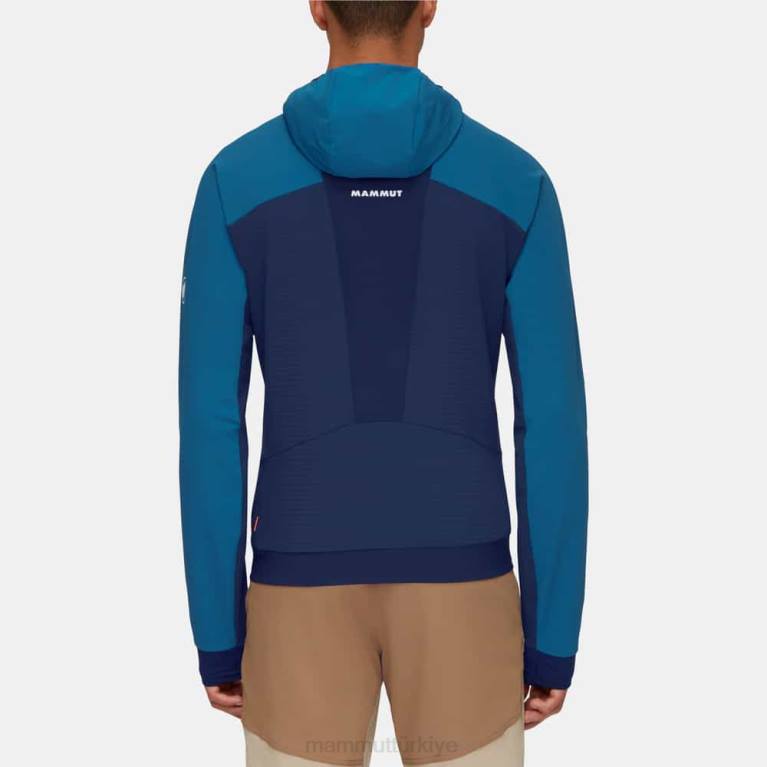 Mammut aenergy so hybrid kapüşonlu ceket Giyim derin buz deniz erkekler LV8J663