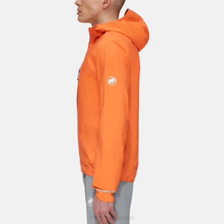Mammut aenergy tr hs kapüşonlu ceket Giyim koyu mandalina erkekler LV8J12
