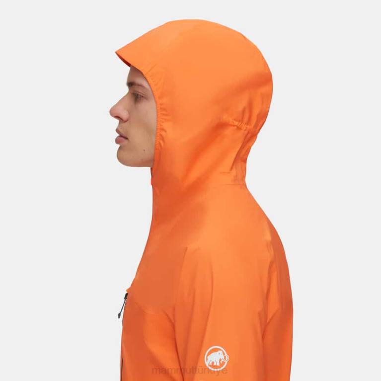 Mammut aenergy tr hs kapüşonlu ceket Giyim koyu mandalina erkekler LV8J12