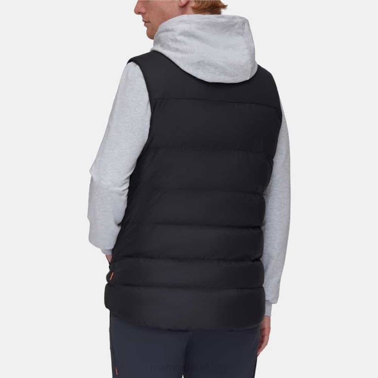 Mammut beyaz boynuzlu yelek Giyim siyah erkekler LV8J35