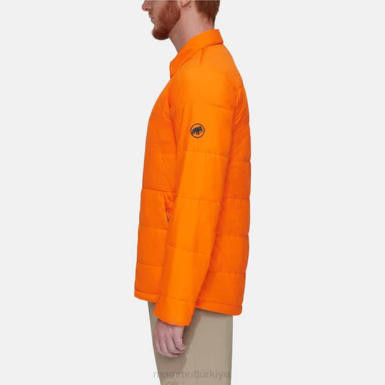 Mammut ceketli seon ışığı Giyim koyu mandalina erkekler LV8J775