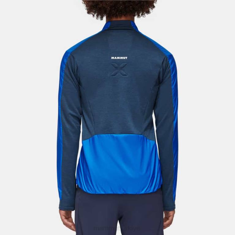 Mammut hibrit ceketli eigerjoch Giyim azurit gecesi erkekler LV8J48