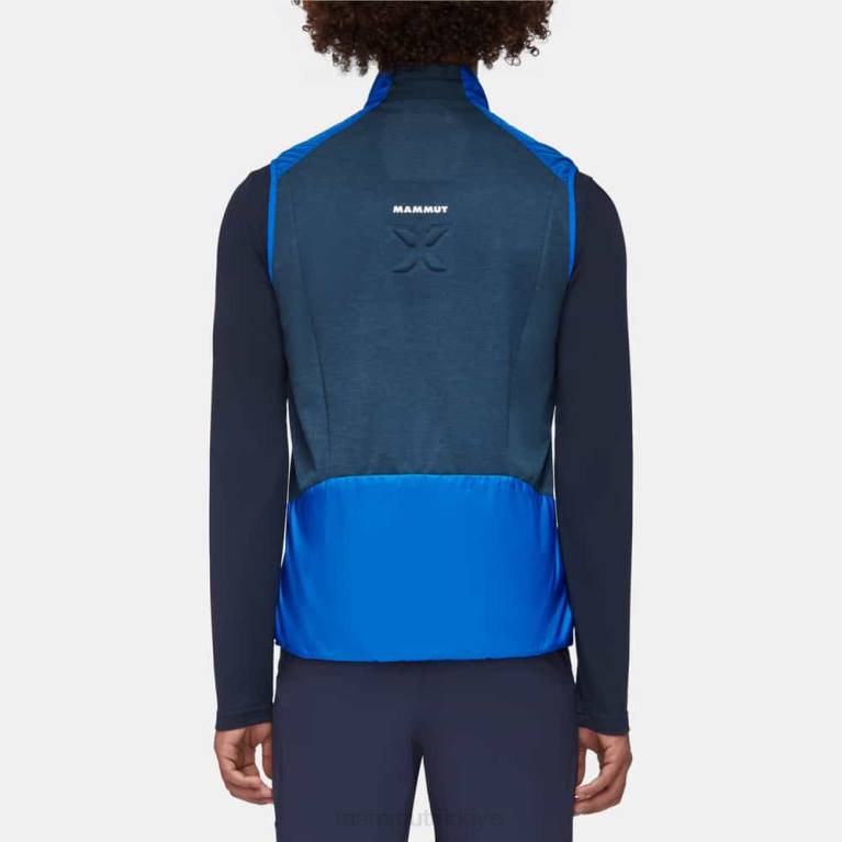 Mammut hibrit yelekli eigerjoch Giyim azurit gecesi erkekler LV8J720