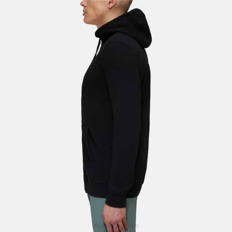 Mammut kapüşonlu ceket Giyim siyah erkekler LV8J129