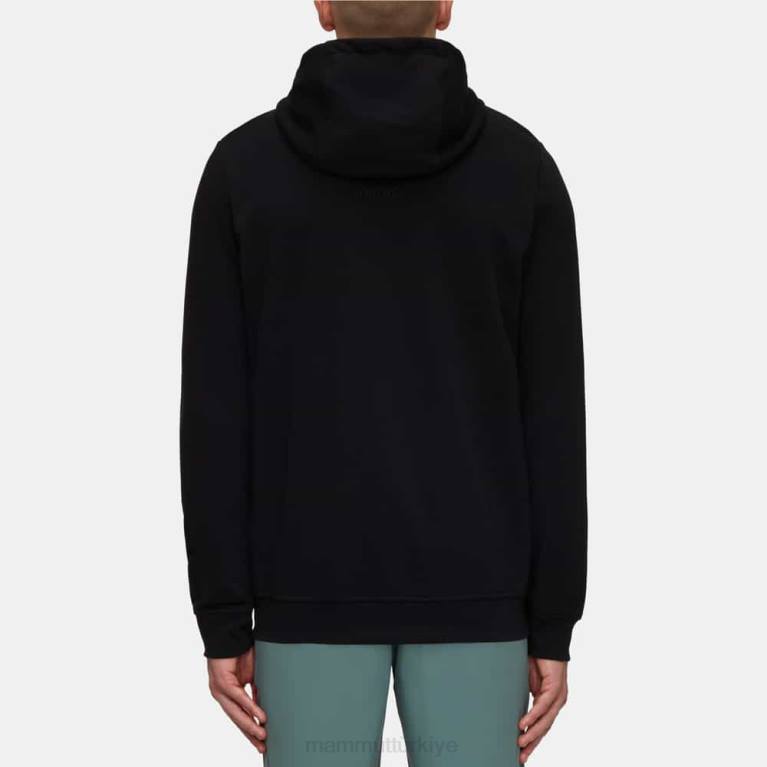 Mammut kapüşonlu ceket Giyim siyah erkekler LV8J129