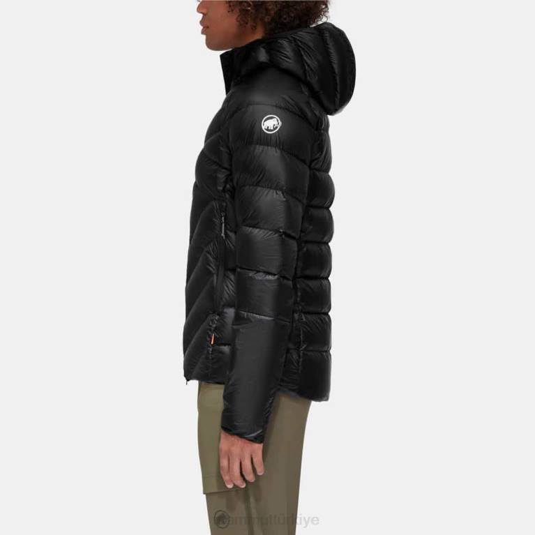 Mammut kapüşonlu ceket taiss Giyim siyah erkekler LV8J17