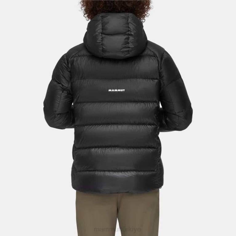 Mammut kapüşonlu ceketli meron Giyim siyah erkekler LV8J722