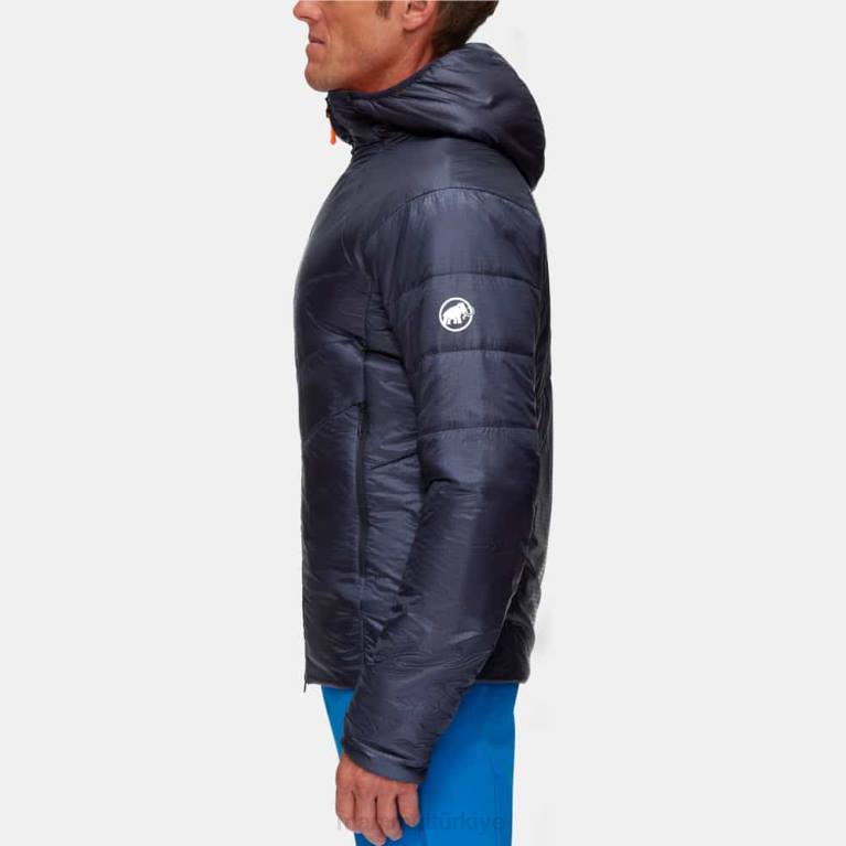 Mammut kapüşonlu cekette hafif eigerjoch Giyim gece erkekler LV8J650