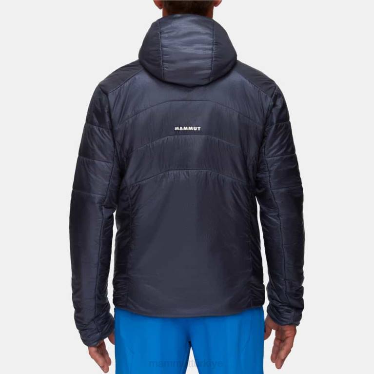 Mammut kapüşonlu cekette hafif eigerjoch Giyim gece erkekler LV8J650