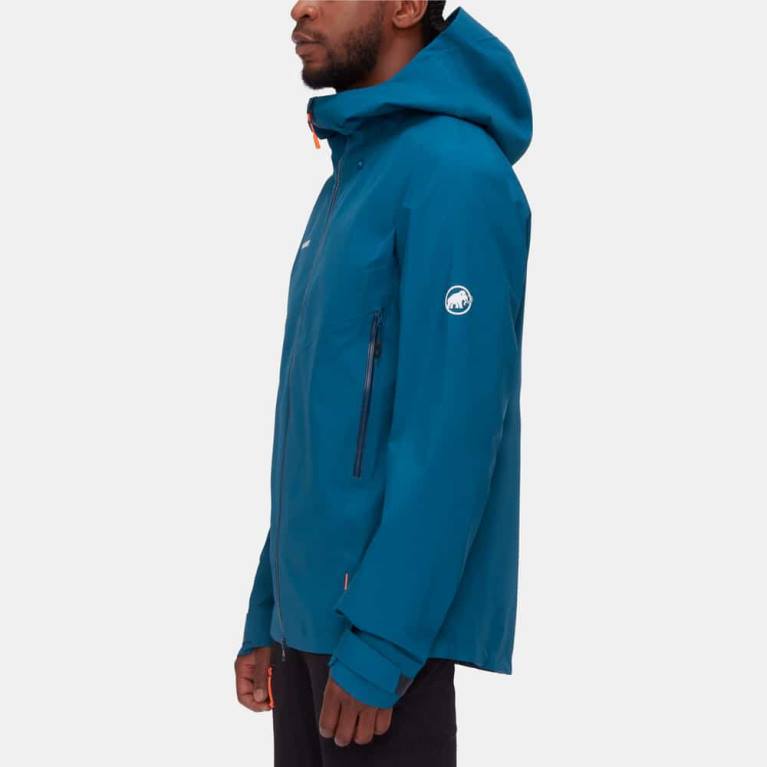 Mammut krater iv hs kapüşonlu ceket Giyim derin buz erkekler LV8J661