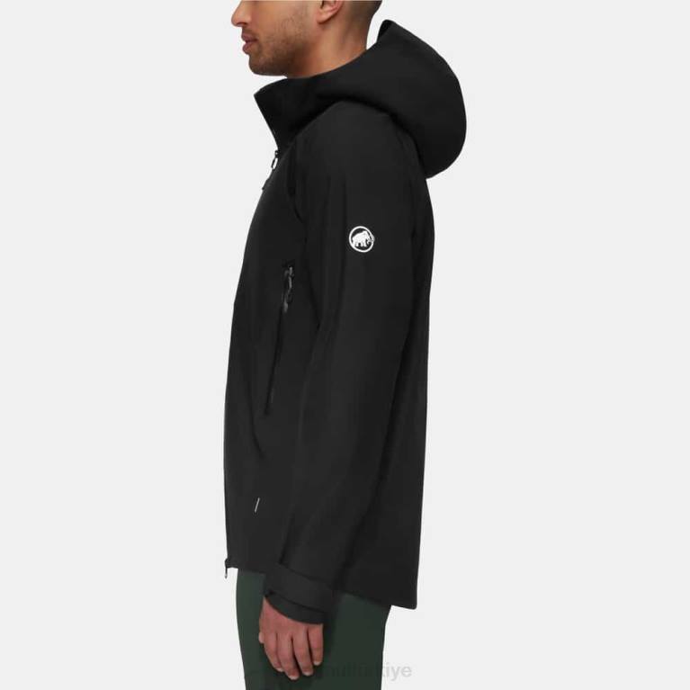 Mammut krater iv hs kapüşonlu ceket Giyim siyah erkekler LV8J662