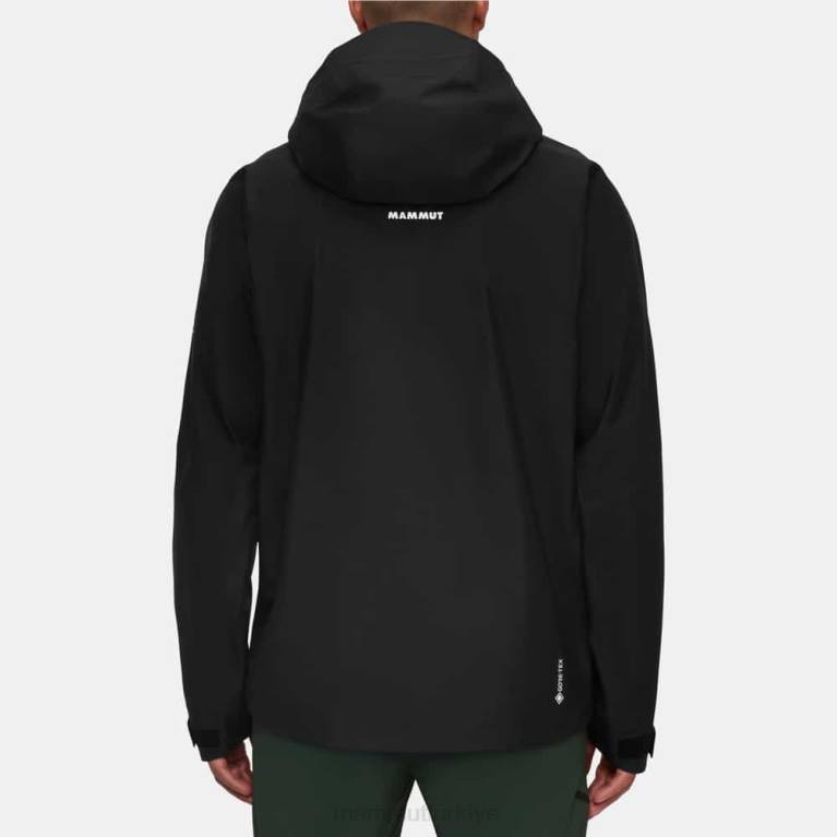 Mammut krater iv hs kapüşonlu ceket Giyim siyah erkekler LV8J662