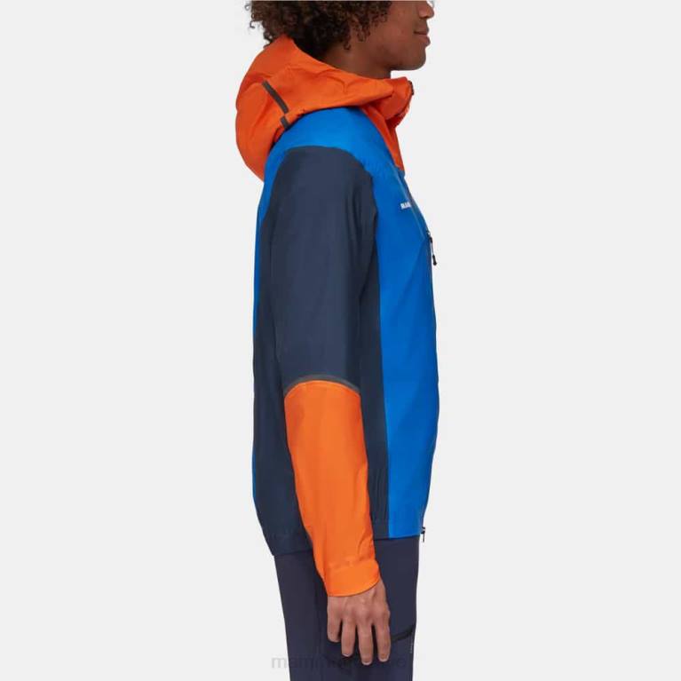 Mammut nordwand hafif hs kapüşonlu ceket Giyim azurit gecesi erkekler LV8J683