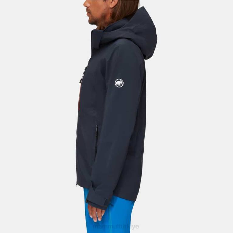 Mammut taşlı hs ceket Giyim deniz canlı turuncu erkekler LV8J752
