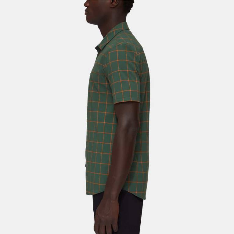 Mammut dağ gömlek Giyim orman-koyu mandalina erkekler LV8J950