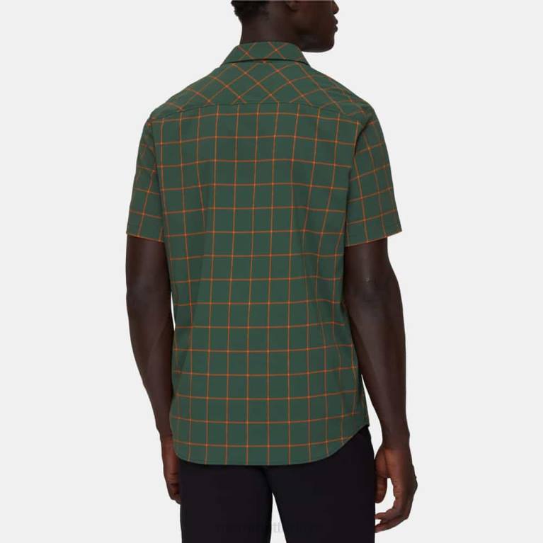 Mammut dağ gömlek Giyim orman-koyu mandalina erkekler LV8J950