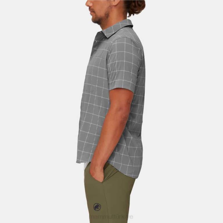 Mammut dağ gömlek Giyim titanyum-granit erkekler LV8J948