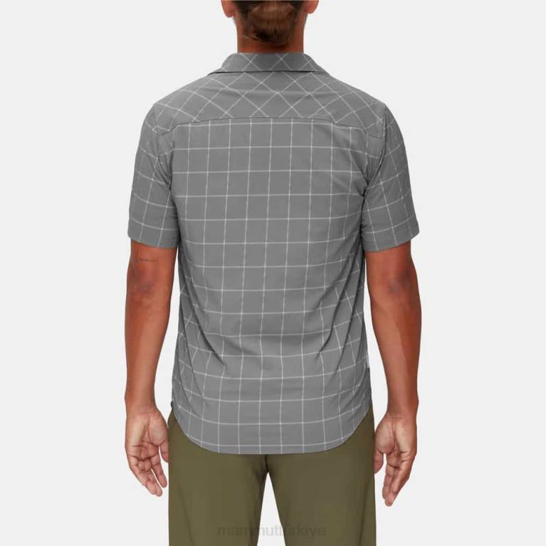 Mammut dağ gömlek Giyim titanyum-granit erkekler LV8J948