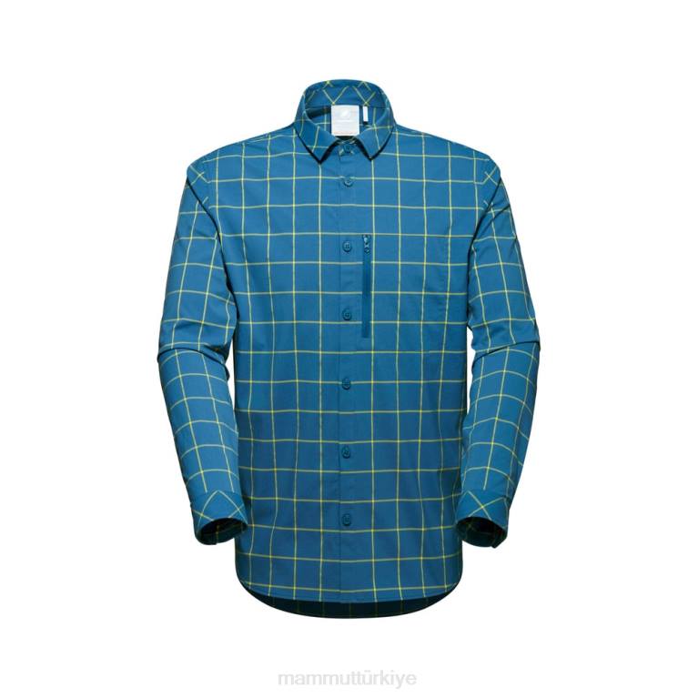Mammut dağ uzun kollu gömlek Giyim derin buz yüksek kireç erkekler LV8J1029