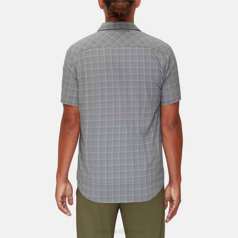 Mammut trovat iz gömlek Giyim titanyum erkekler LV8J1030