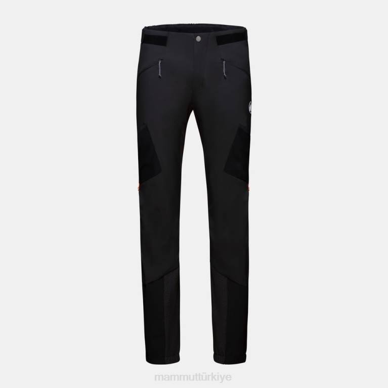 Mammut hibrit pantolonda aenergy Giyim siyah-canlı turuncu erkekler LV8J116