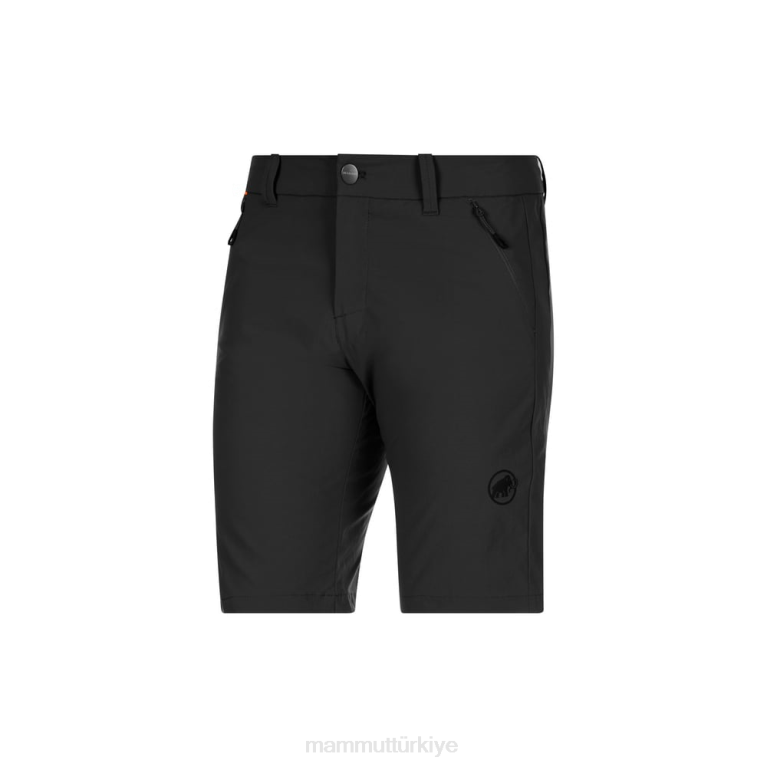Mammut yürüyüş şortu Giyim siyah erkekler LV8J1081