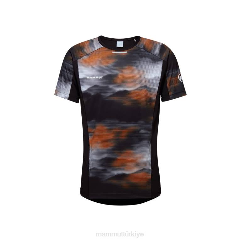 Mammut aenergy fl t-shirt ışık fader Giyim siyah erkekler LV8J106