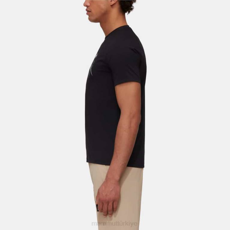 Mammut dağ tişörtü fujiyama Giyim siyah erkekler LV8J247