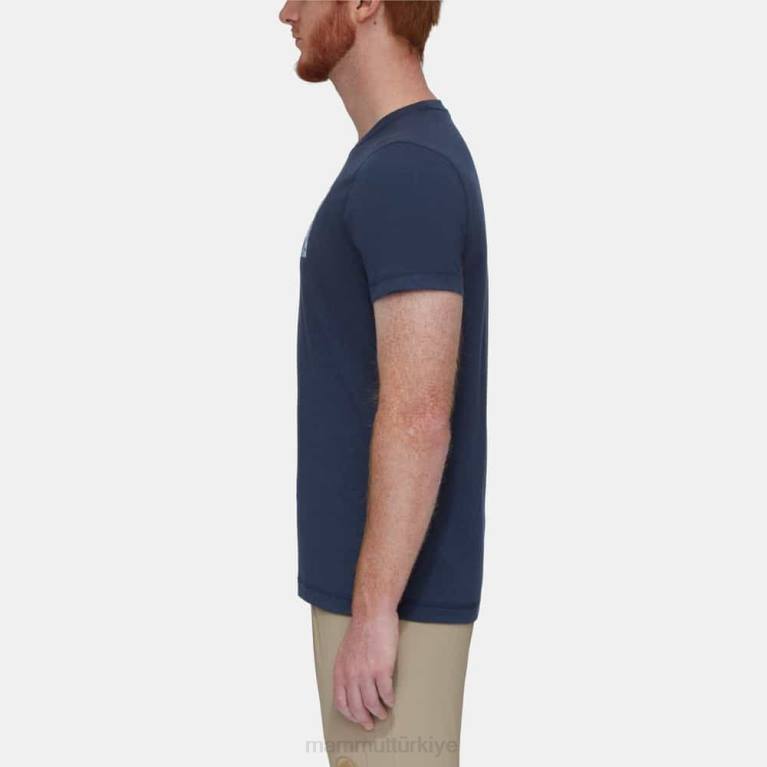 Mammut çekirdek t-shirt amblemi Giyim deniz erkekler LV8J812