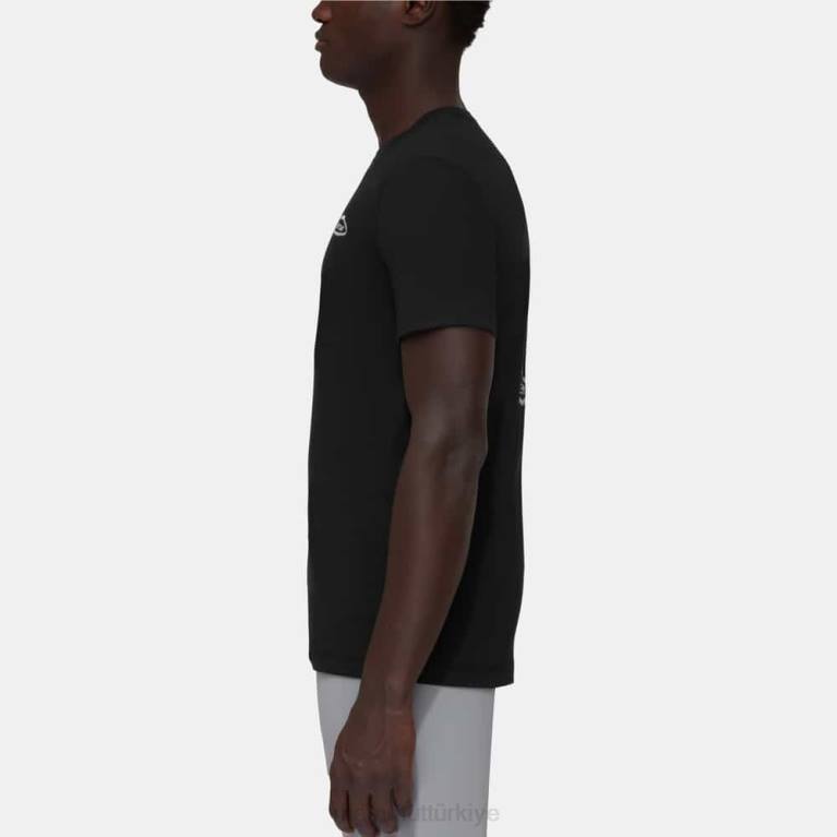 Mammut her gün çekirdek tişört Giyim siyah erkekler LV8J114