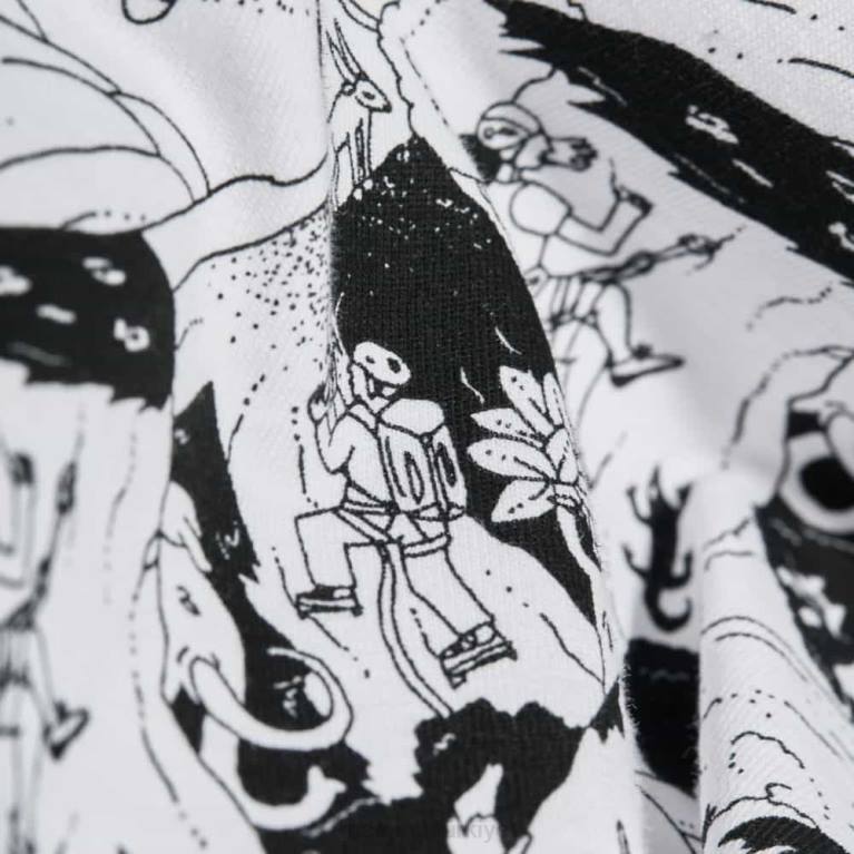 Mammut massone tişörtü tırmanma sahnesi Giyim siyah beyaz erkekler LV8J258