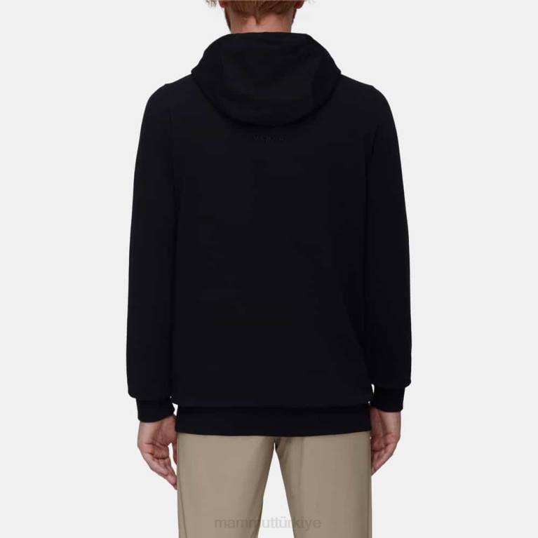 Mammut ml kapüşonlu logosu Giyim siyah-baharatlı erkekler LV8J260