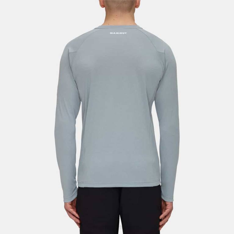 Mammut aegility fl uzun kollu Giyim granit melanj erkekler LV8J1128