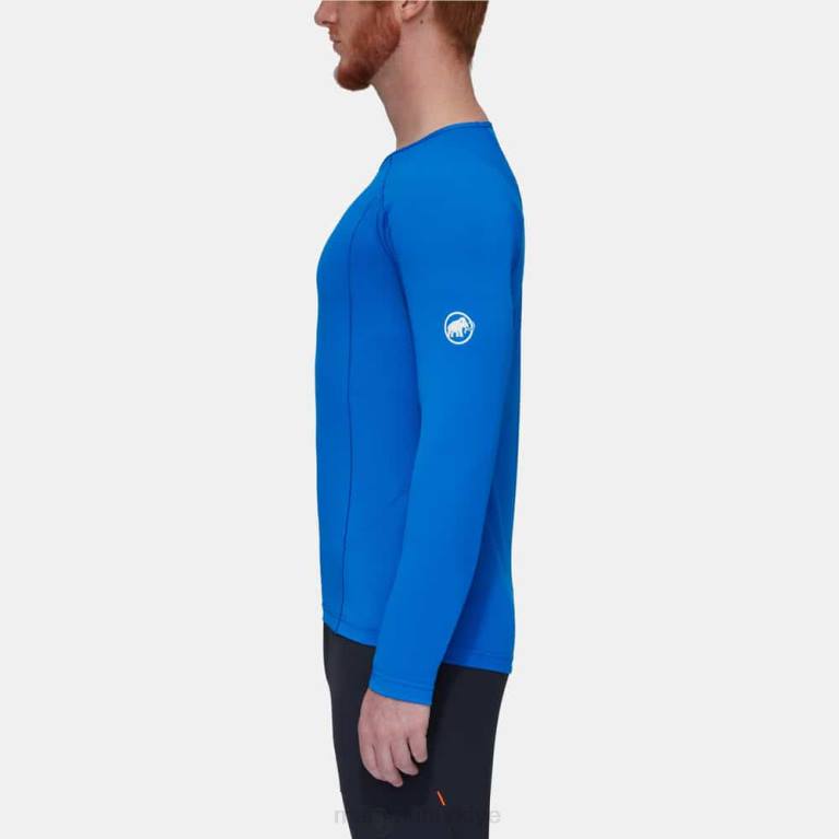 Mammut aenergy fl uzun kollu Giyim azurit erkekler LV8J859