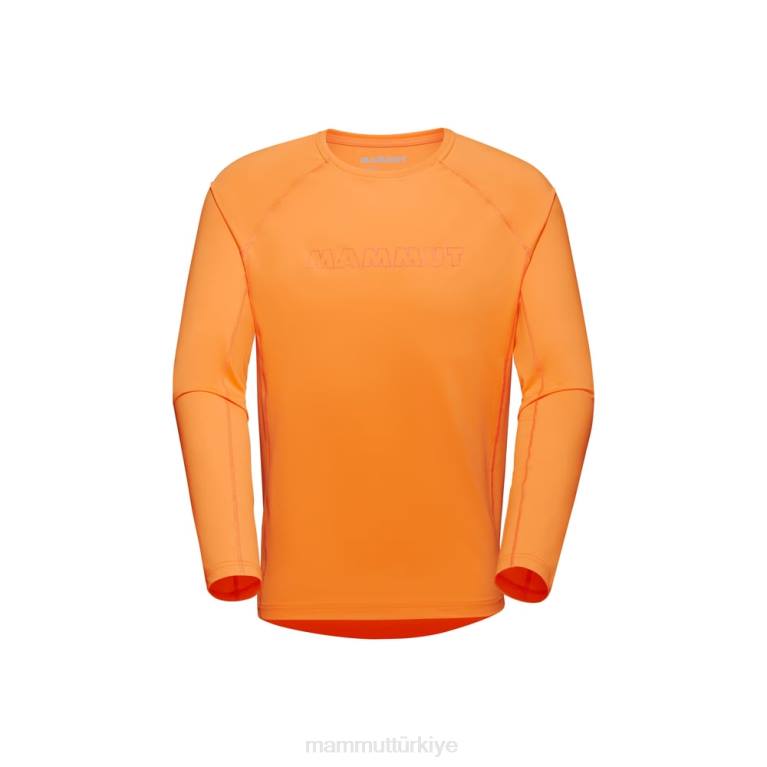 Mammut selun fl uzun kollu logo Giyim mandalina erkekler LV8J872